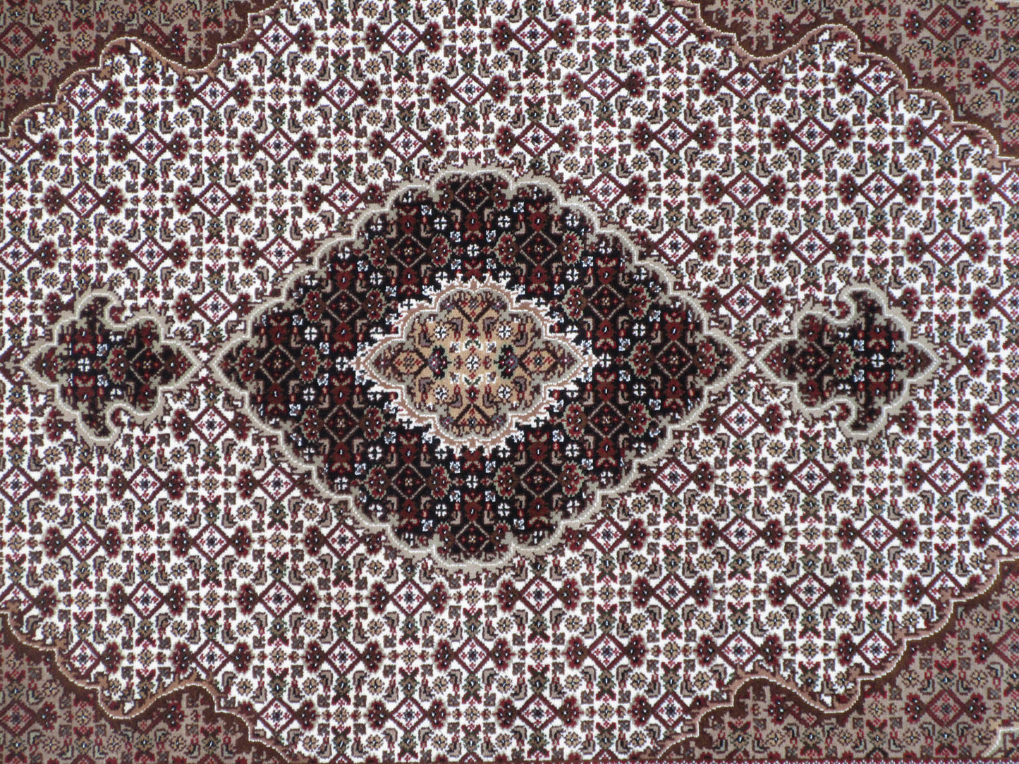 Indian Mahi Tabriz Rug