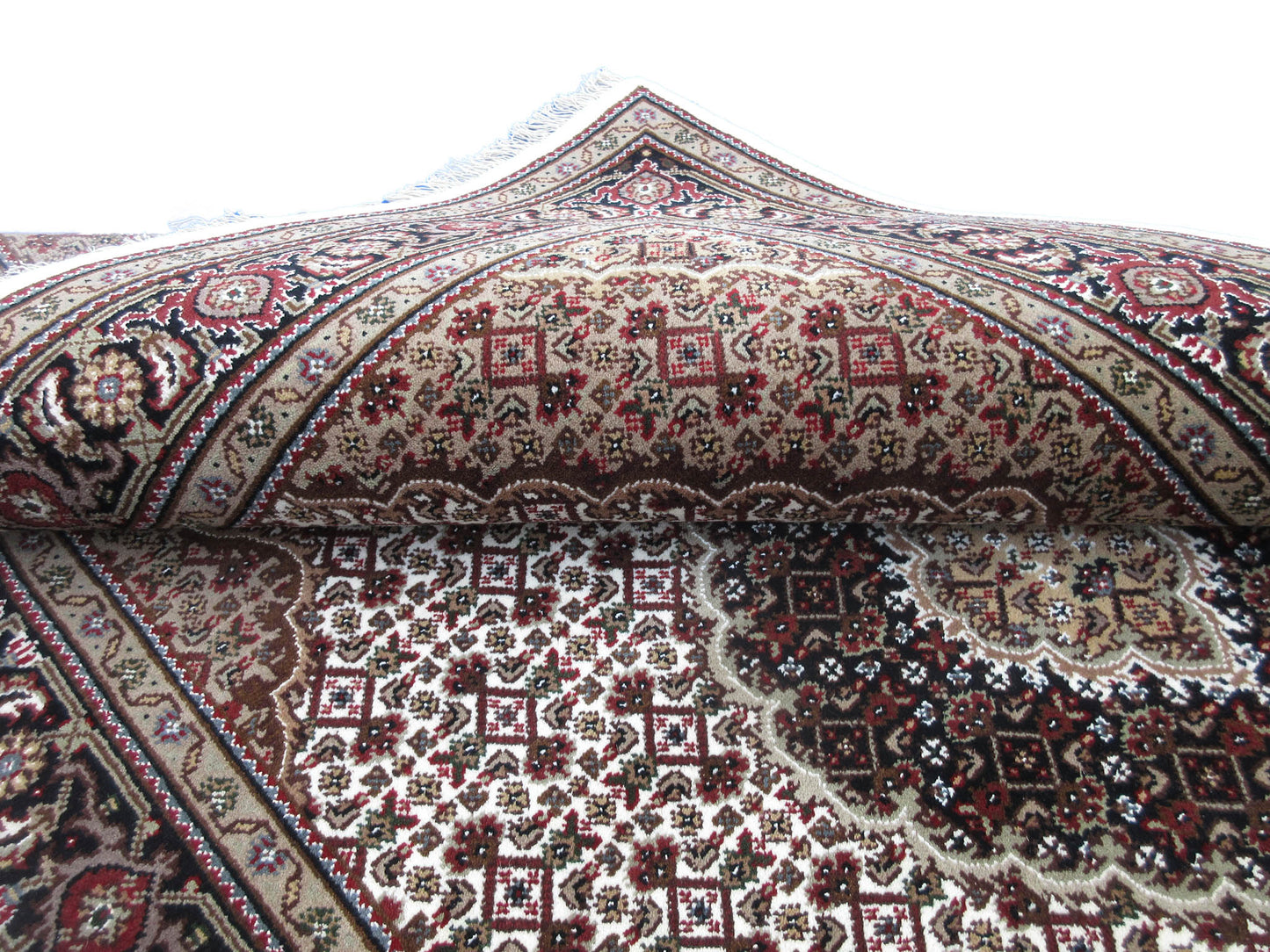 Indian Mahi Tabriz Rug