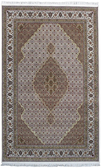 Indian Mahi Tabriz Rug