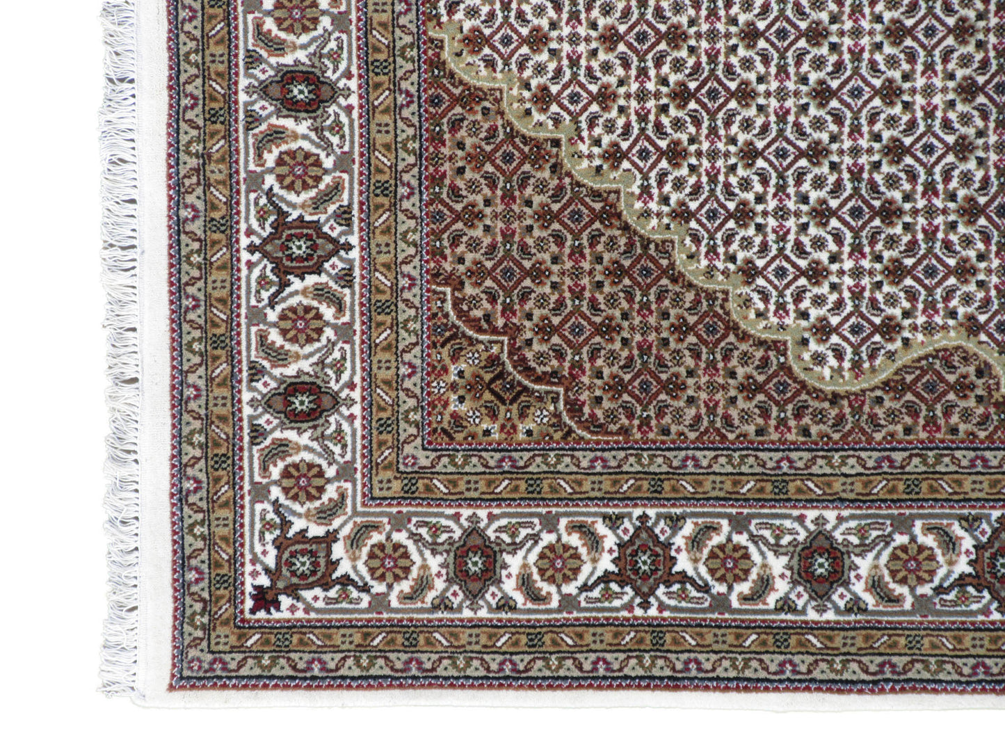 Indian Mahi Tabriz Rug