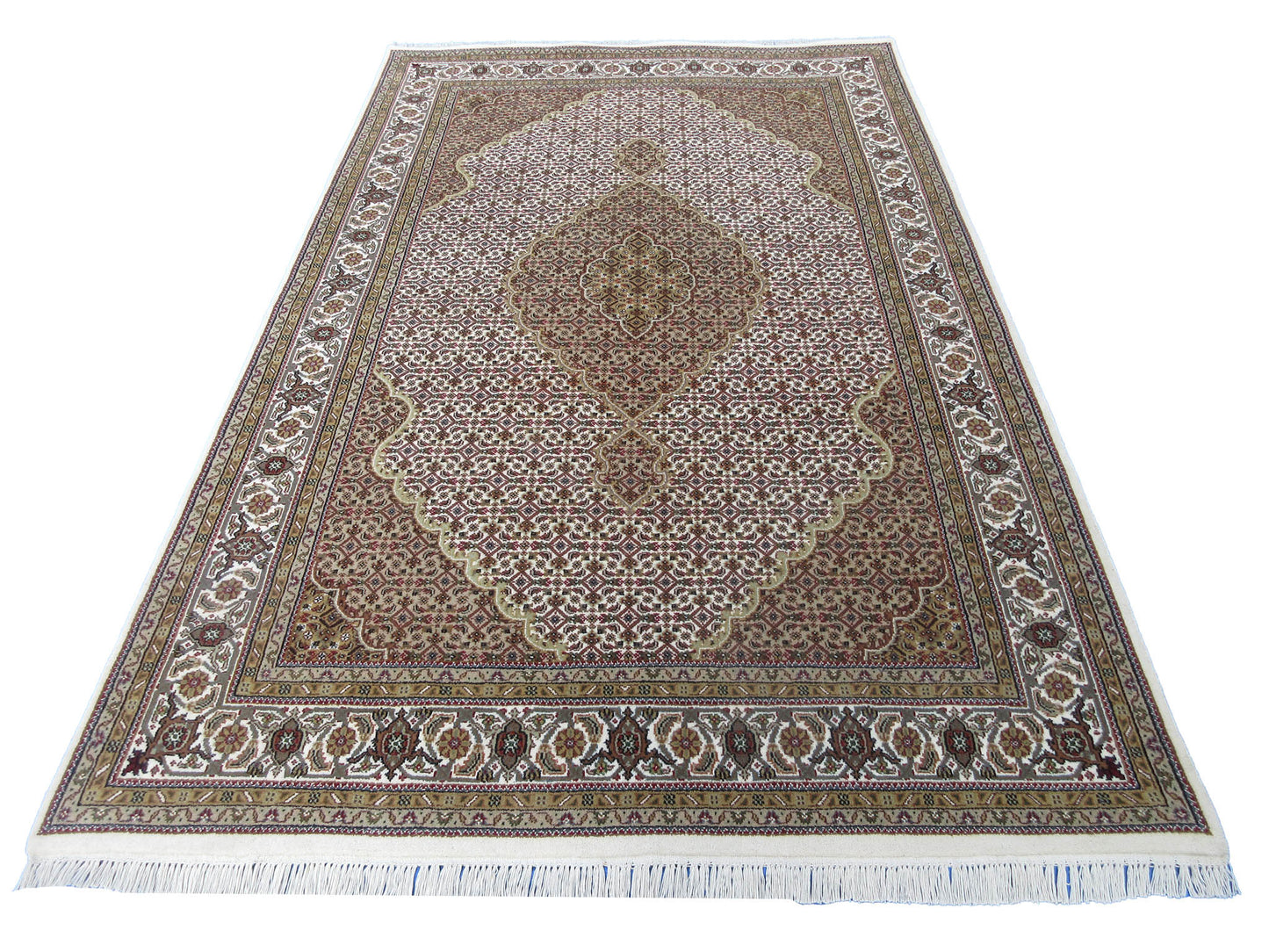 Indian Mahi Tabriz Rug