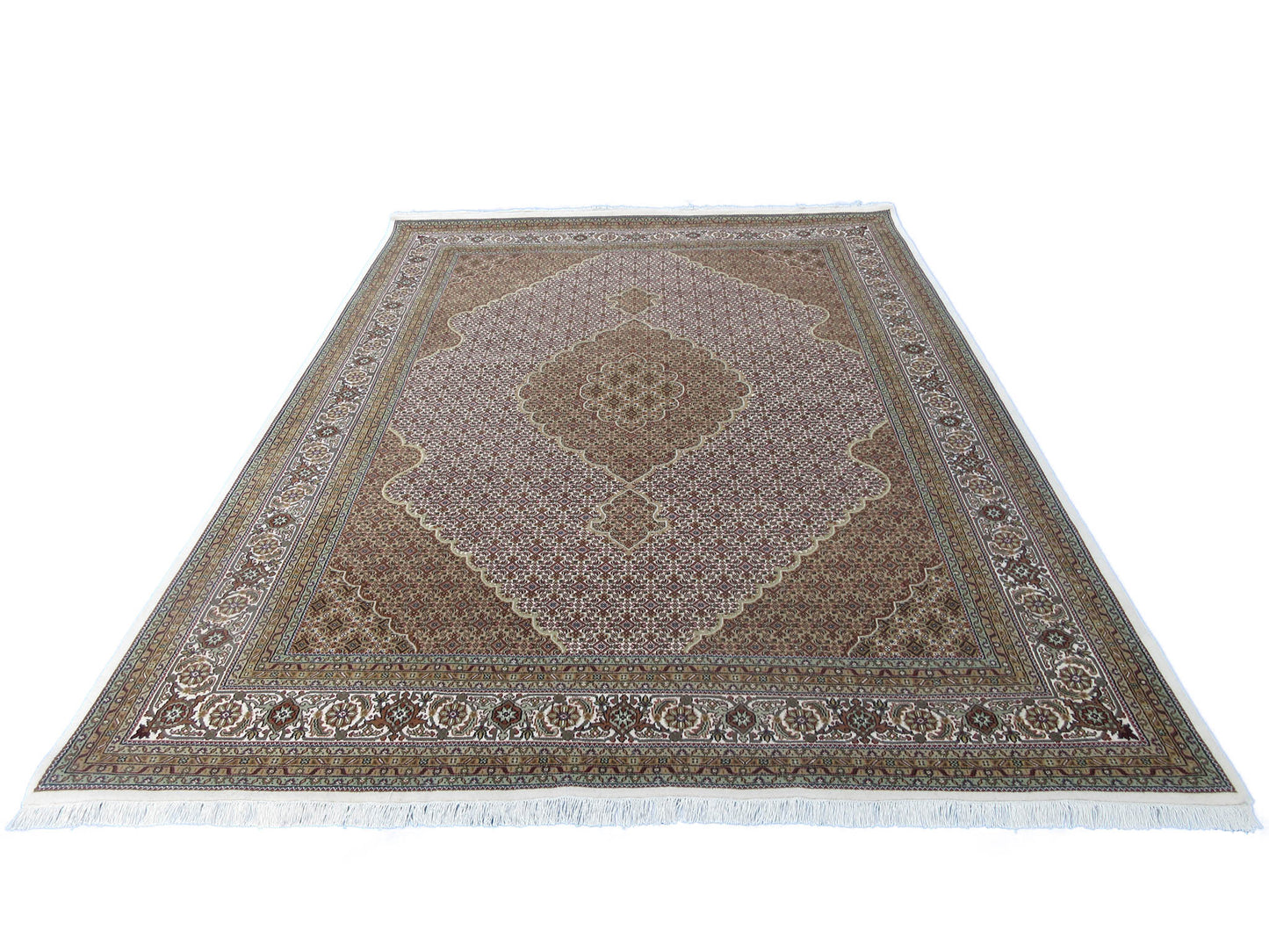 Indian Mahi Tabriz Rug