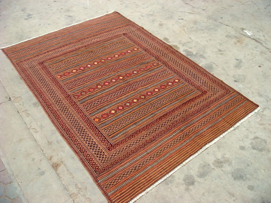 Afghan Maleki Soumak Rug