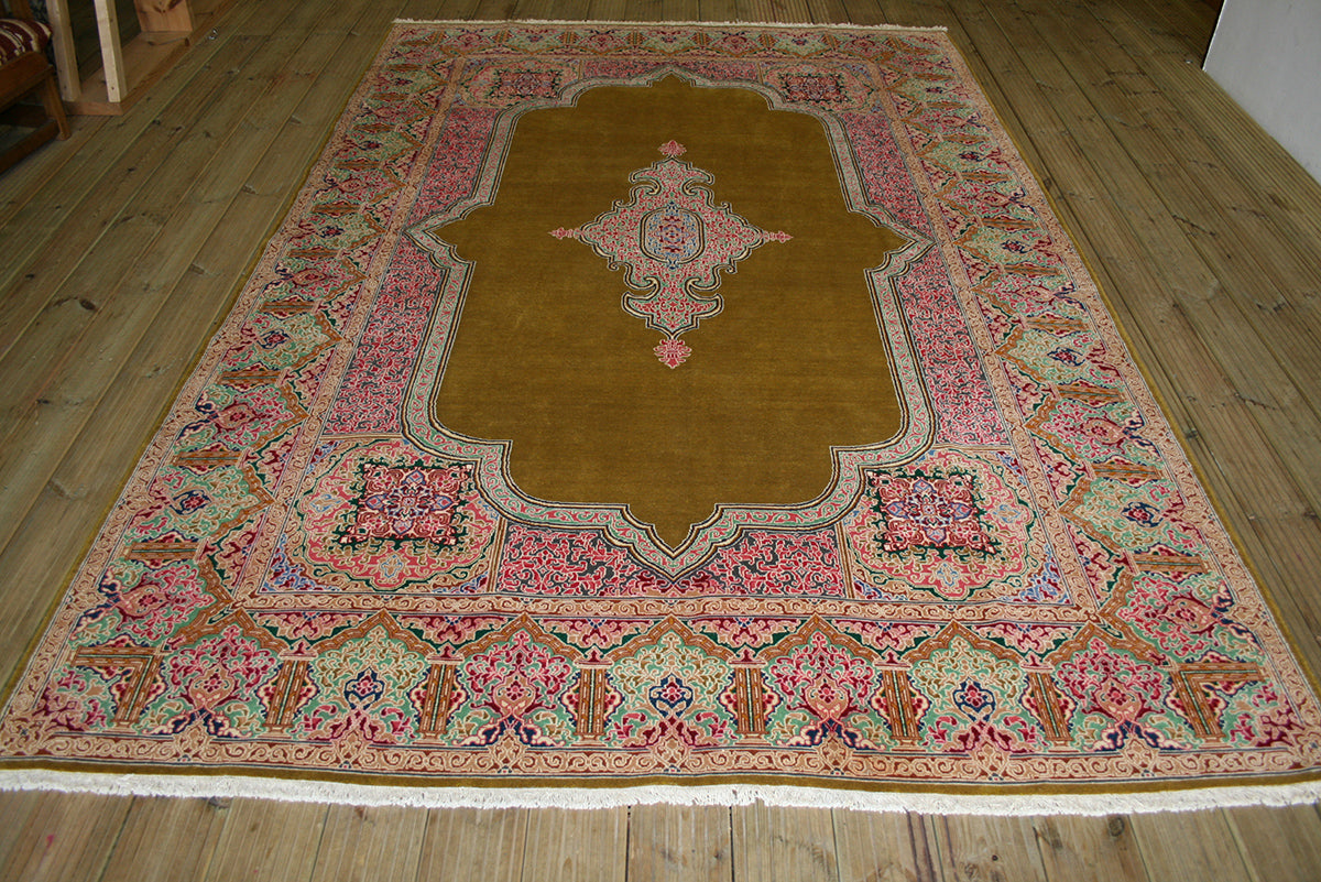 Semi-Antique Persian Kerman Rug