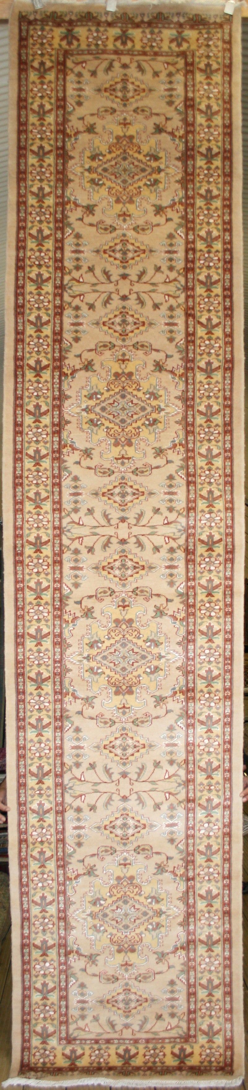 Afghan Jaldar Runner Rug