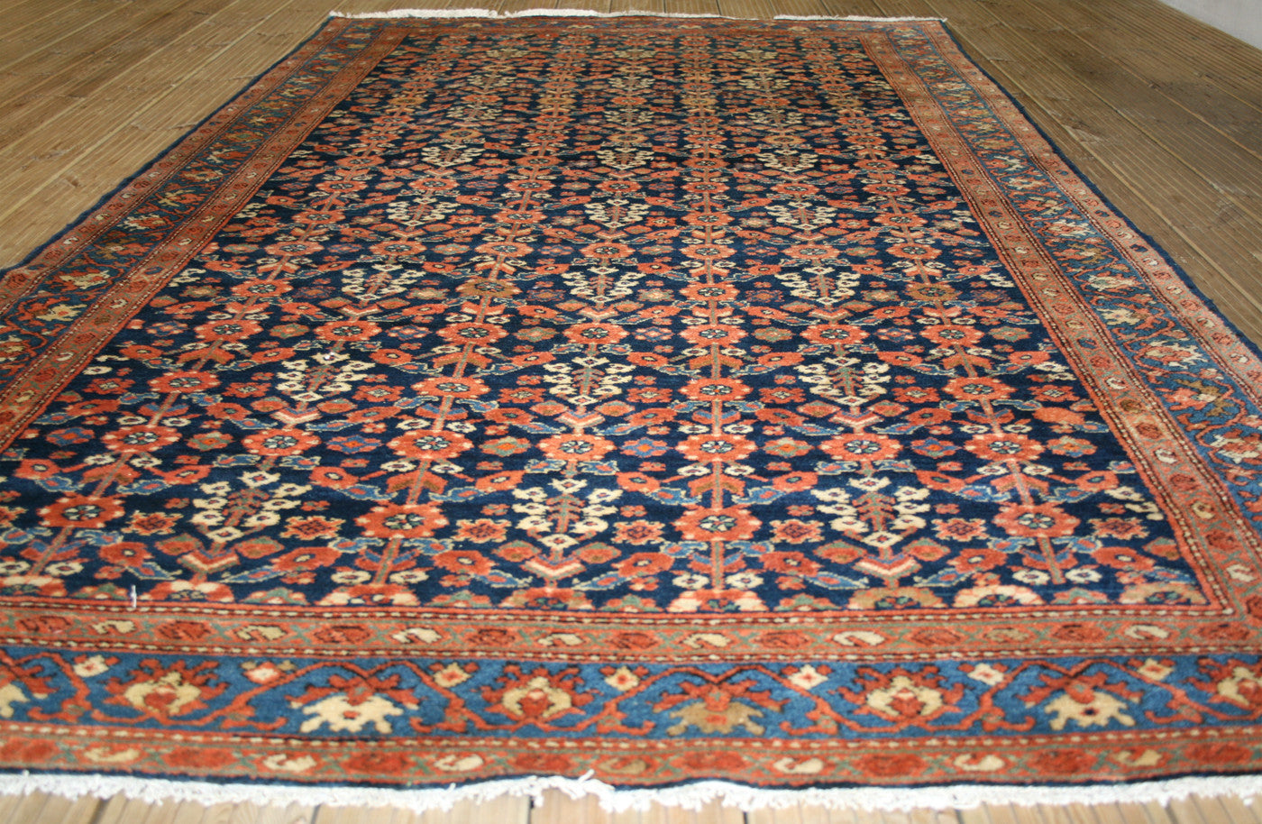 Semi-Antique Persian Malayer Rug