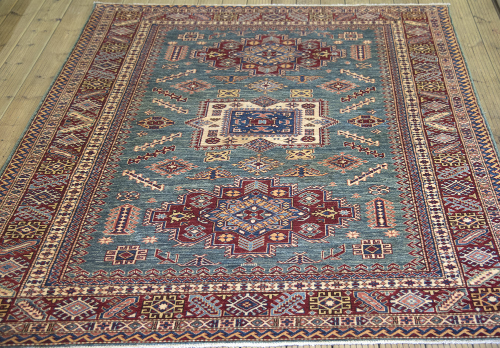 Afghan Super Kazak Rug