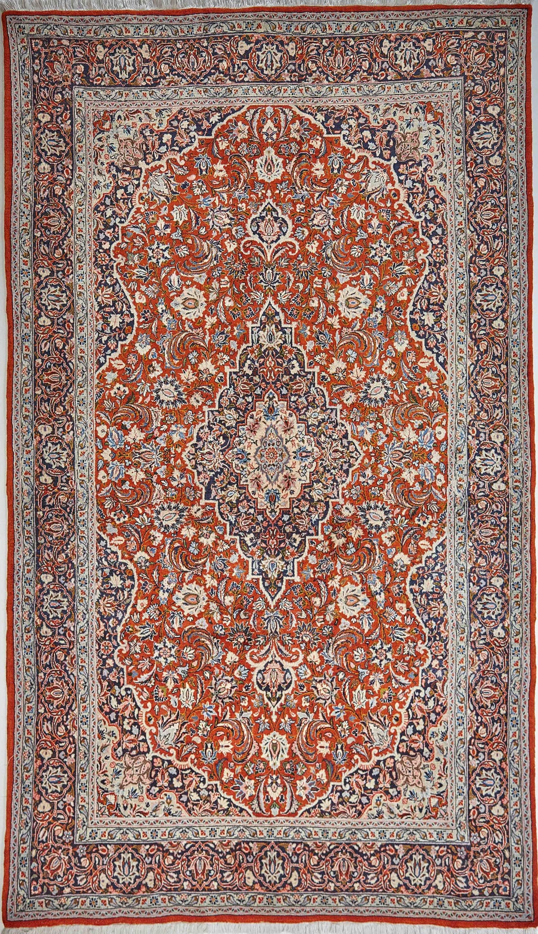 Semi-Antique Persian Sarouk Rug