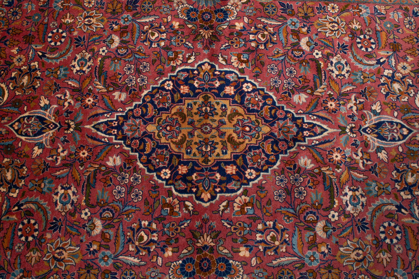 Semi-Antique Persian Tabriz Rug